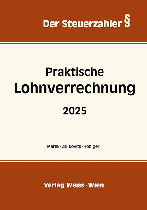 Praktische Lohnverrechnung 2025