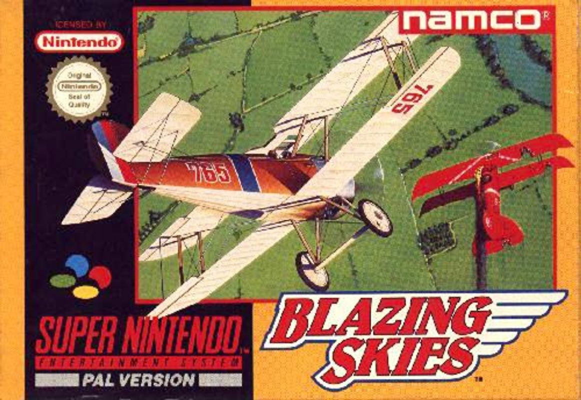 Blazing Skies Super Nintendo