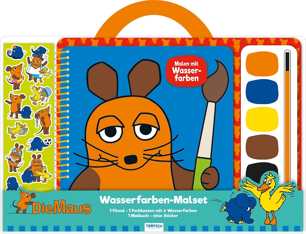 Trötsch Die Maus Wasserfarbenmalset