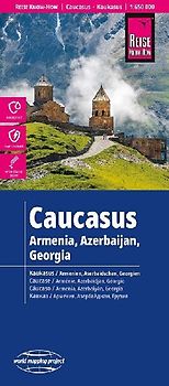 Reise Know-How Landkarte Kaukasus / Caucasus (1:650.000)