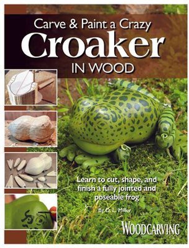 Carve & Paint a Crazy Croaker in Wood