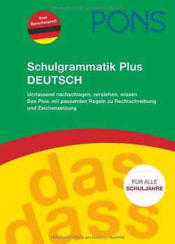 PONS Schulgrammatik Plus Deutsch