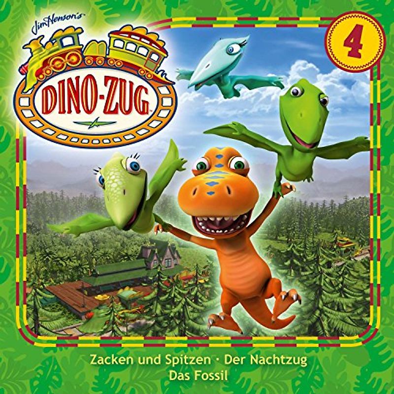 Der Dino-Zug (TV-Hörspiel) - 04: Zacken und Spitzen/Der Nachtzug/Das Fossil