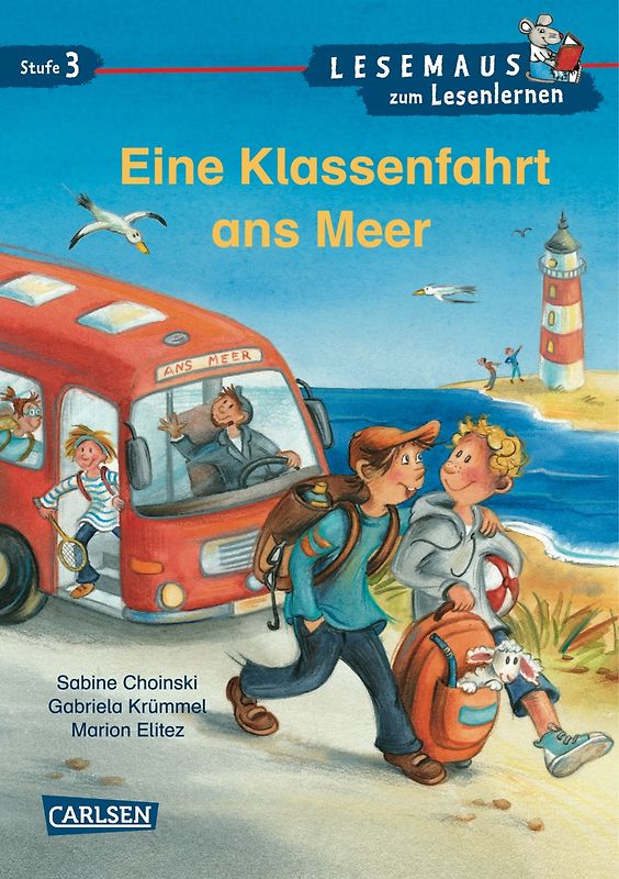 LESEMAUS zum Lesenlernen Stufe 3: VE 5 Eine Klassenfahrt ans Meer