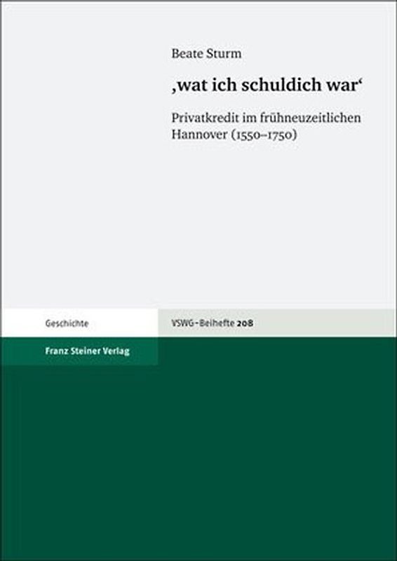 "wat ich schuldich war"