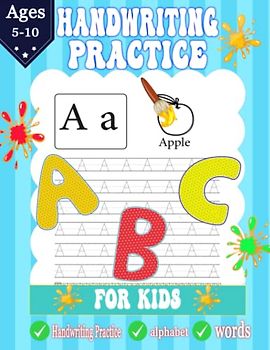 Handwriting Practice for Kids Ages 5-10: workbook with Silly Sentences, Jokes & Riddles, Sight Words, and Creative Writing Exercises