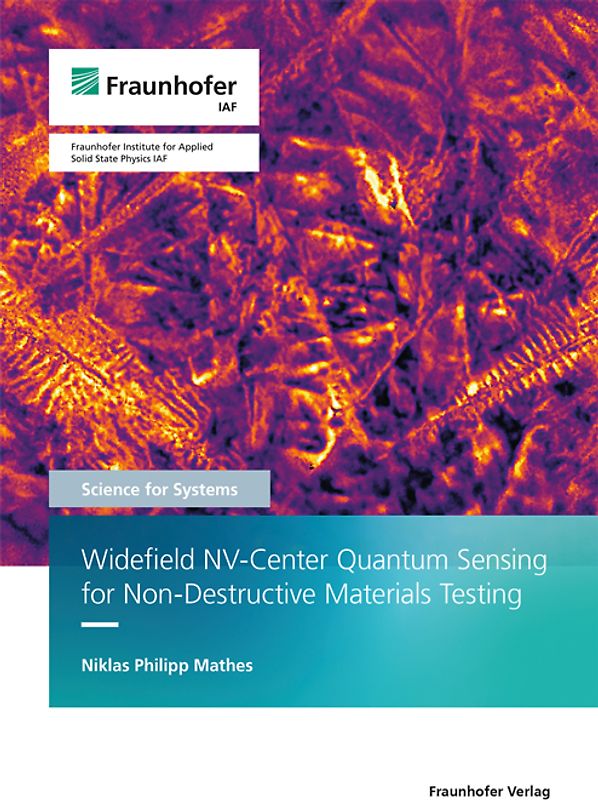 Widefield NV-Center Quantum Sensing for Non-Destructive Materials Testing