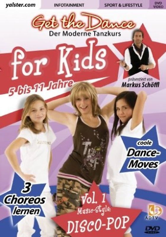 Get the Dance for Kids - Vol. 1/Disco-Pop DVD