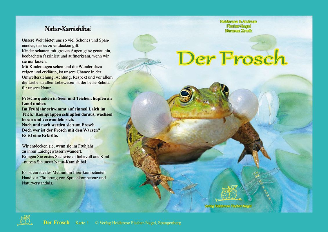 Natur-Kamishibai / Der Frosch