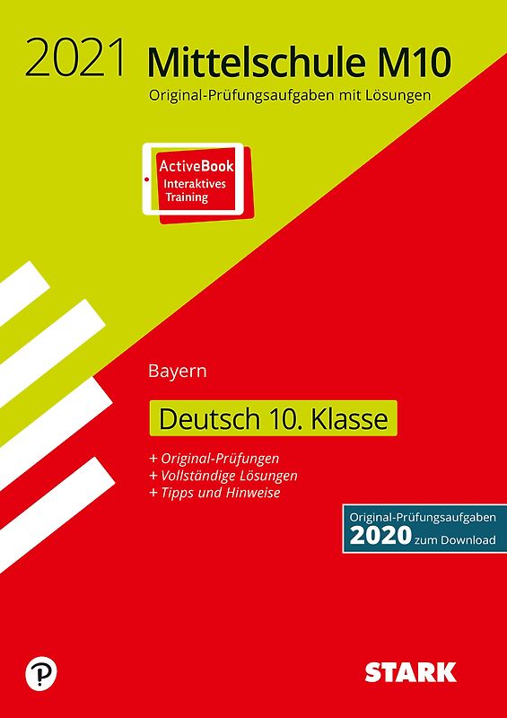 STARK Original-Prüfungen Mittelschule M10 2021 - Deutsch - Bayern