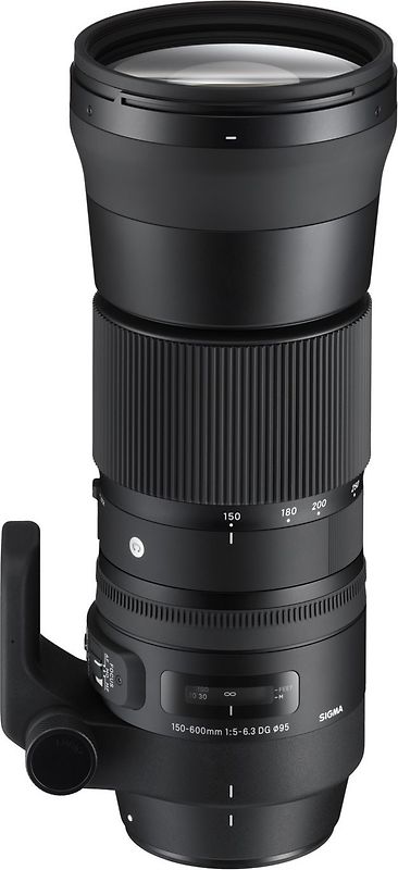 Sigma C 150-600 mm F5.0-6.3 DG HSM OS 95 mm Filtergewinde (Canon EF Anschluss) schwarz