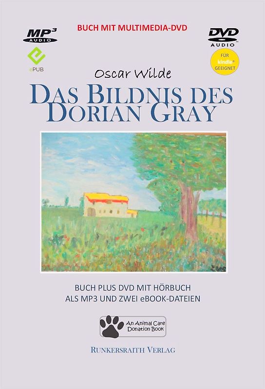 Das Bildnis des Dorian Gray - Taschenbuch mit Multimedia DVD mit MP3-Hörbuch und zwei eBook-Dateien
