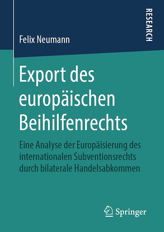 Export des europäischen Beihilfenrechts