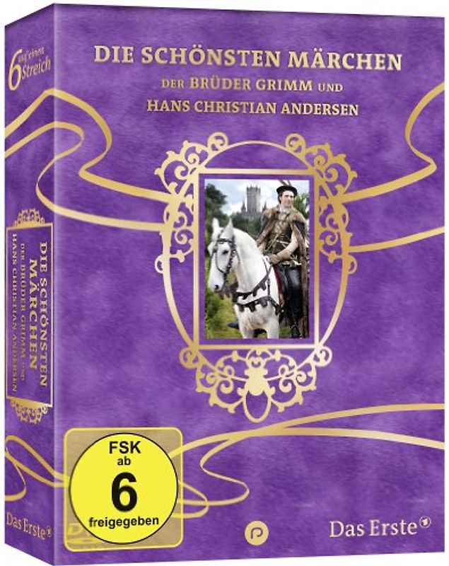 Sechs auf einen Streich - Die schönsten Märchen der Brüder Grimm und Hans Christian Andersen [10 DVDs] DVD