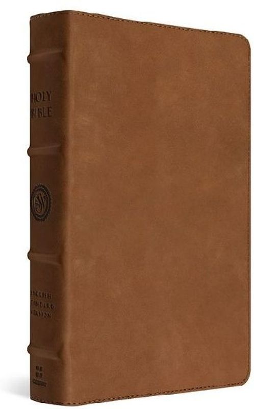 ESV Heirloom Bible, Veritas: Single Column Edition (Cowhide, British Tan, Full Yapp)