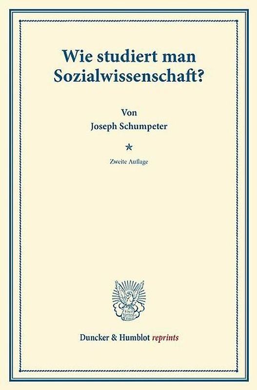 Wie studiert man Sozialwissenschaft?