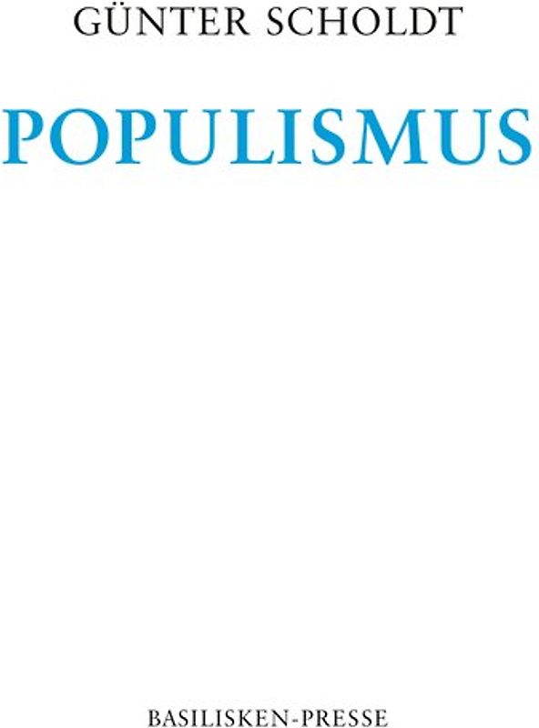 Populismus
