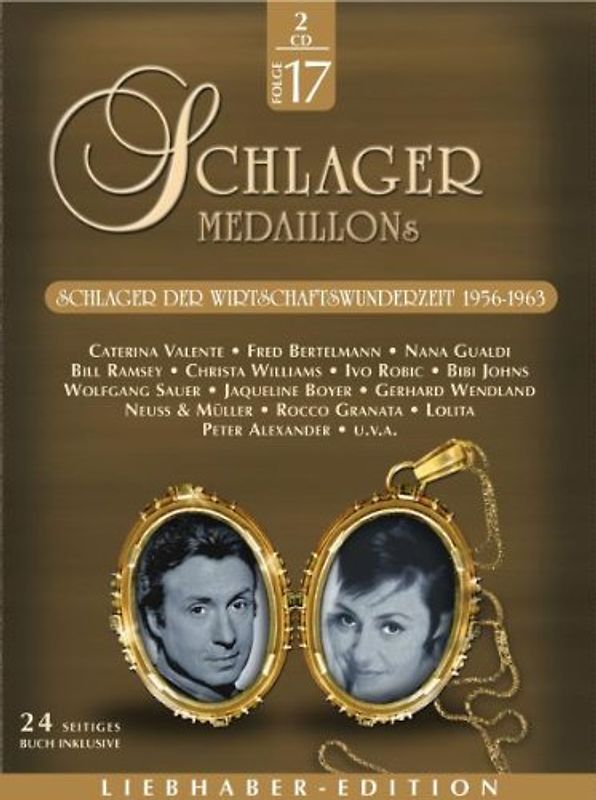 Various - Schlagermedaillons 17- Schlager der Wirtschaftswunderzeit 1956-63