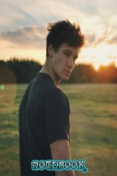 Notebook : Wincent Weiss College Ruled Thankgiving Notebook Template100 Pages, size 6x9 #484