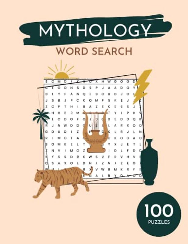Mythology Word Search: 100 Puzzles With Answers