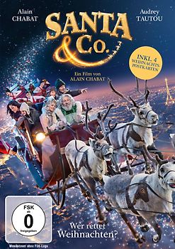 Santa & Co. - Wer rettet Weihnachten? [inkl. 4 Postkarten] DVD