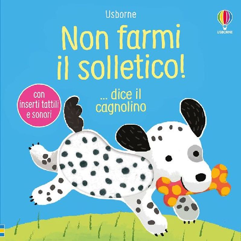 Non farmi il solletico! ...dice il cagnolino