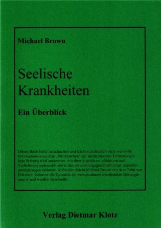 Seelische Krankheiten