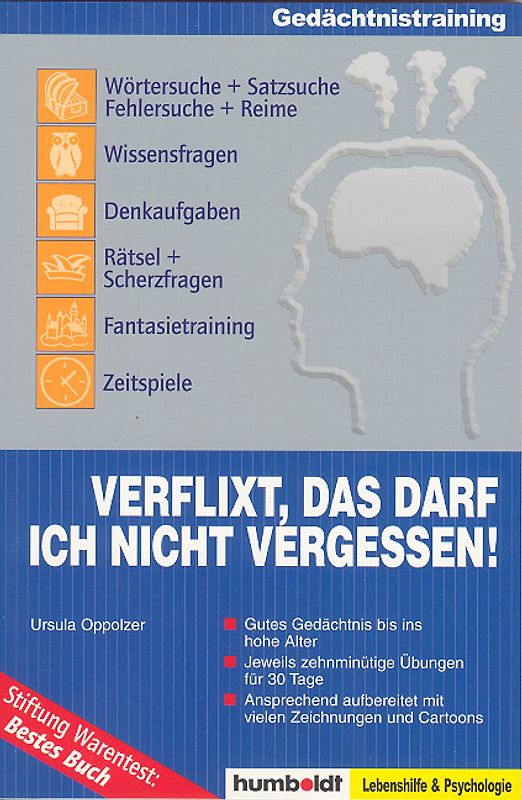 Verflixt, das darf ich nicht vergessen!