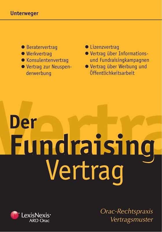 Der Fundraising-Vertrag