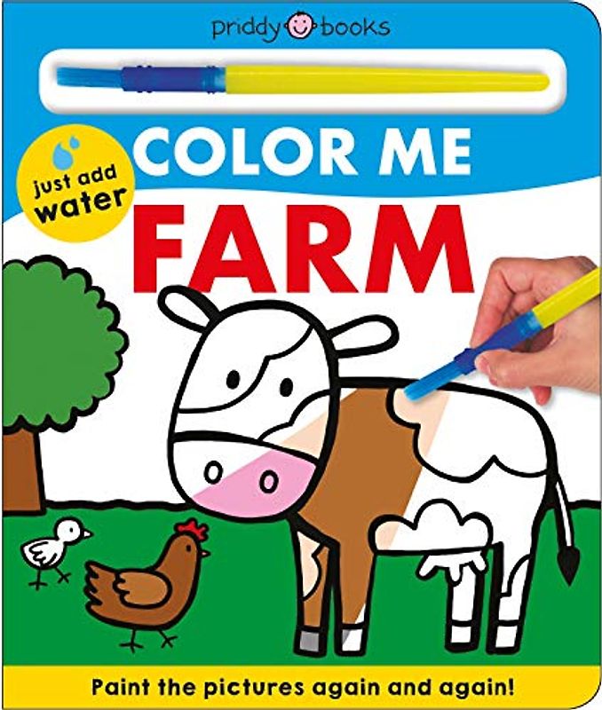 Color Me: Farm: Paint the Pictures Again and Again!