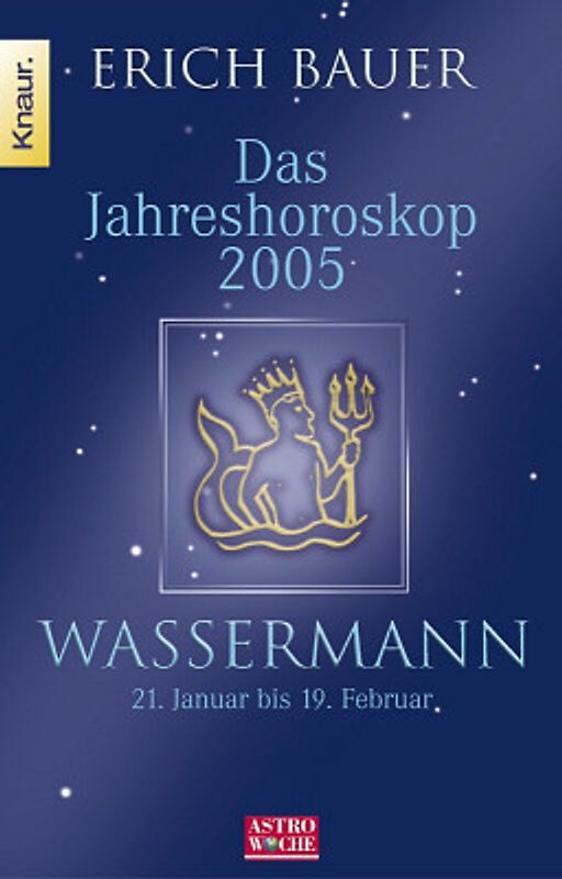 Jahreshoroskop 2005 - Wassermann