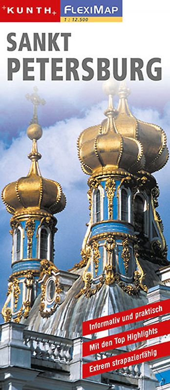 KUNTH FlexiMap Sankt Petersburg 1:12500
