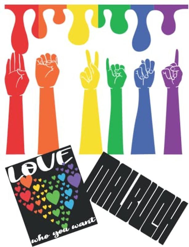 Malbuch für Erwachsene mit LGBTQ Motiven und sarkastischen Sprüchen mit Mandala Hintergrund zum ausmalen: Lustige Sprüche als Malvorlagen zum ... T-Shirt Designs, 80 Motive in DIN A4 Format