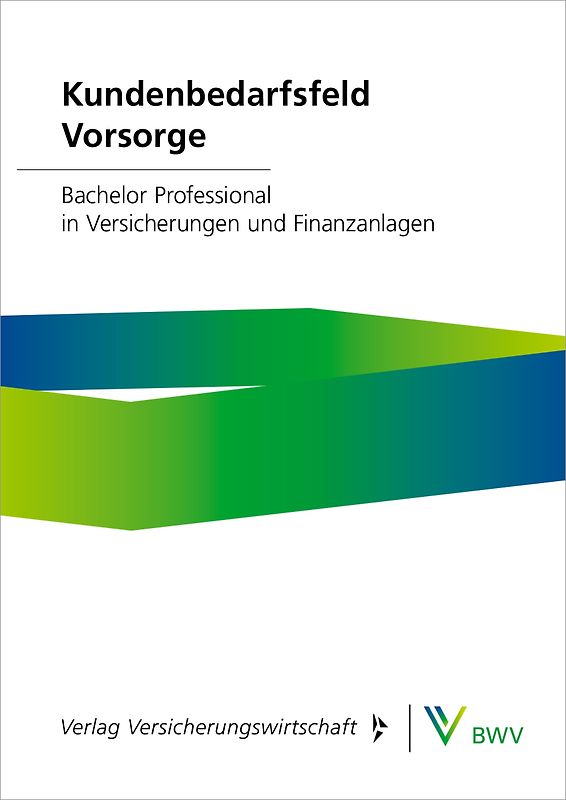 Kundenbedarfsfeld Vorsorge – Print-Online-Bundle