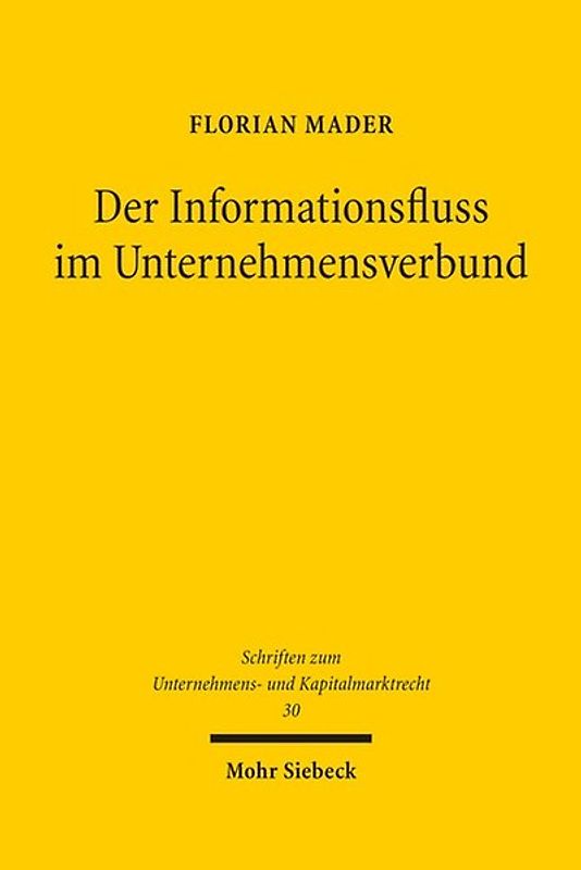 Der Informationsfluss im Unternehmensverbund