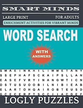 Word Search Book Large Print for Adults: 2400+ words New Fun and Relaxing Puzzles Book for Adults & Seniors with Answers Key