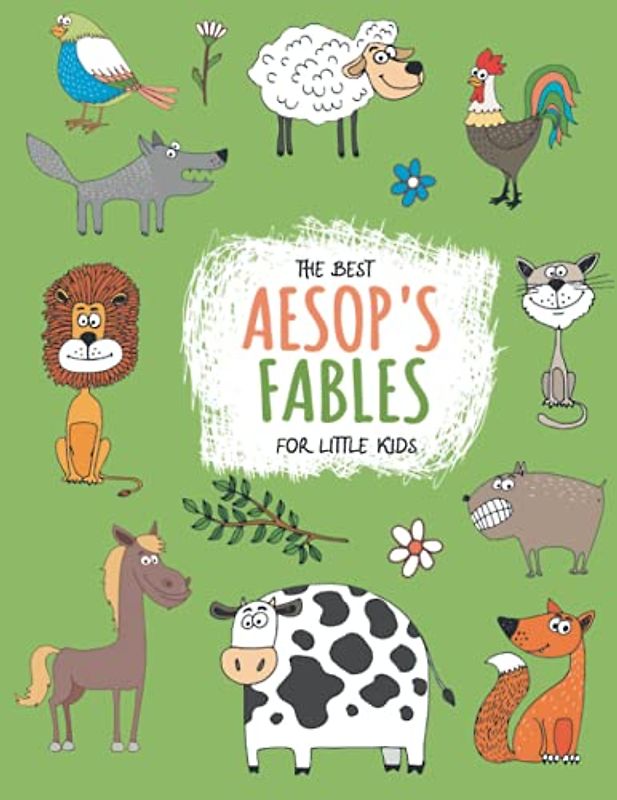 Aesop's Fables for little kids: Short bedtime stories