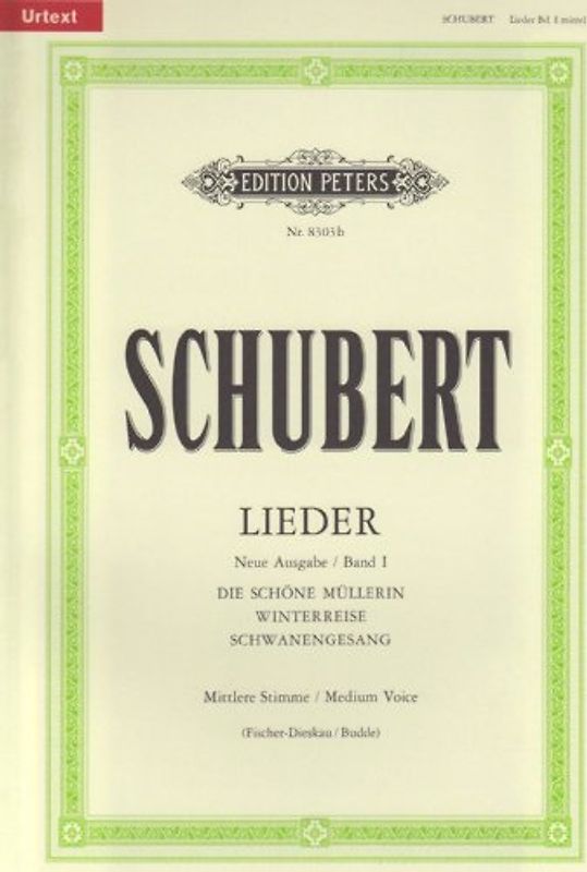 Lieder 1. Gesang Mittel, Klavier