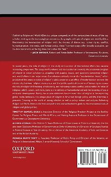 Rethinking Religion and World Affairs