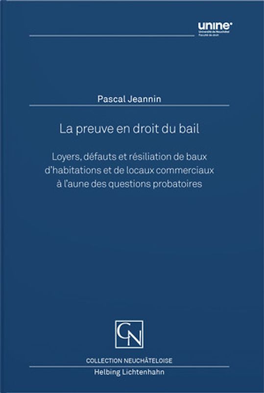 La preuve en droit du bail