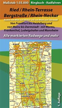 Ringbuch - Radfahren - Ried /Rhein-Terrasse /Bergstraße /Rhein-Neckar
