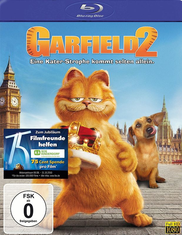 Garfield 2 Blu-ray Disc