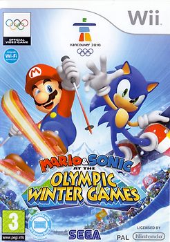 Mario & Sonic bei den Olympischen Winterspielen [Internationale Version] Nintendo Wii