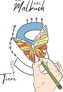 Mein Malbuch ABC der Tiere