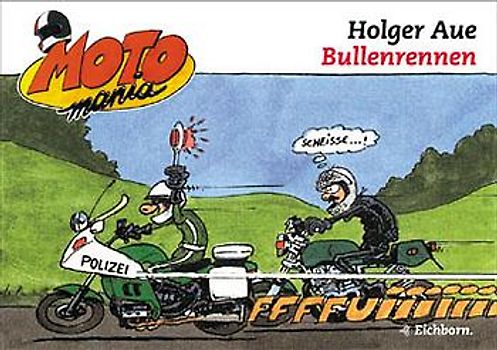 MOTOmania Bullenrennen. Comic-strips