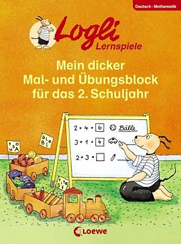 Mein dicker Mal- und Übungsblock für das 2. Schuljahr