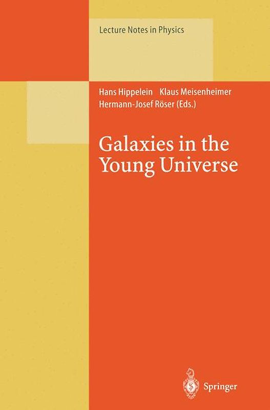 Galaxies in the Young Universe