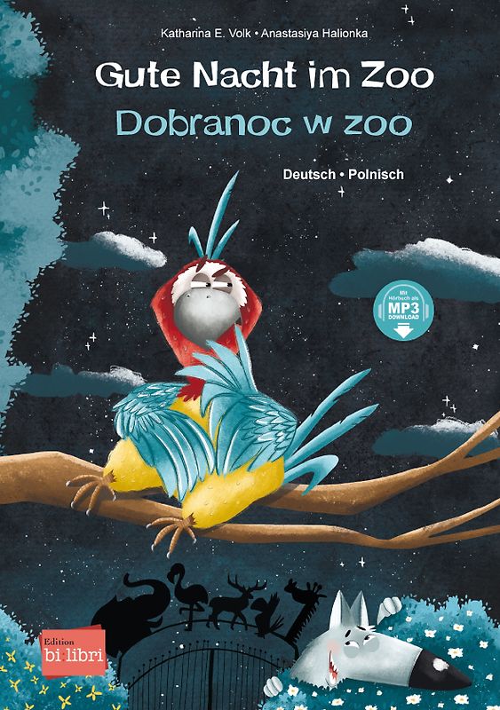 Gute Nacht im Zoo (Deutsch-Polnisch)