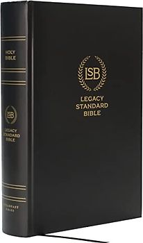 Lsb Large Print Wide Margin Black Hardcover
