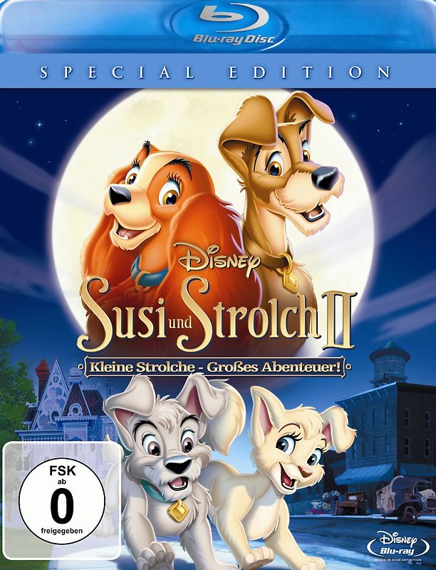 Susi und Strolch II - Kleine Strolche, Großes Abenteuer! [Special Edition] Blu-ray Disc